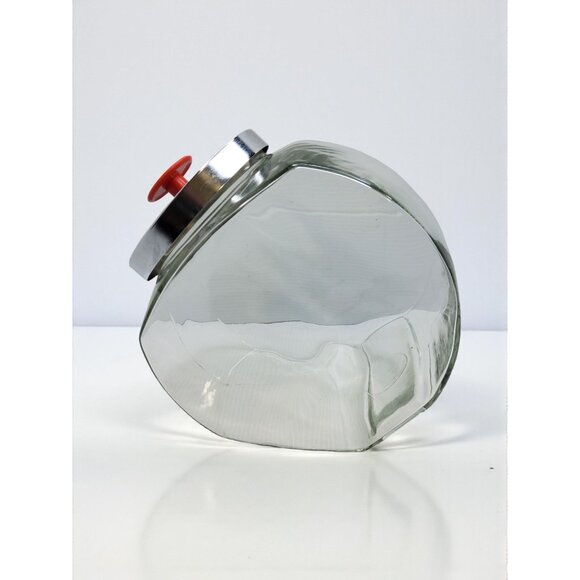 vintage home/general store/country store/slanted candies/cookies jar - Picture 2 of 7